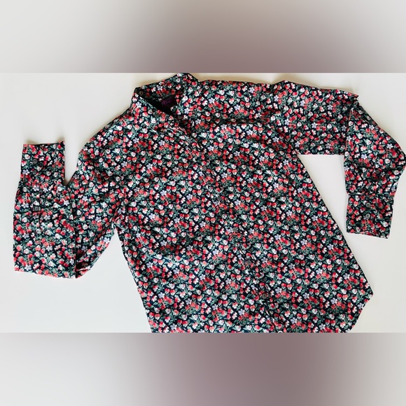 Liberty of London x J Crew Sarah Floral Shirt• Sz 4 - Picture 3 of 6